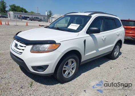 2010 Hyundai Santa Fe Gls from USA, damaged, VIN 5NMSGDAB3AH363860